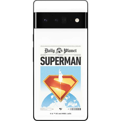 Superman 2025 Daily Planet Superman Cover Google Pixel 6 Pro Skin